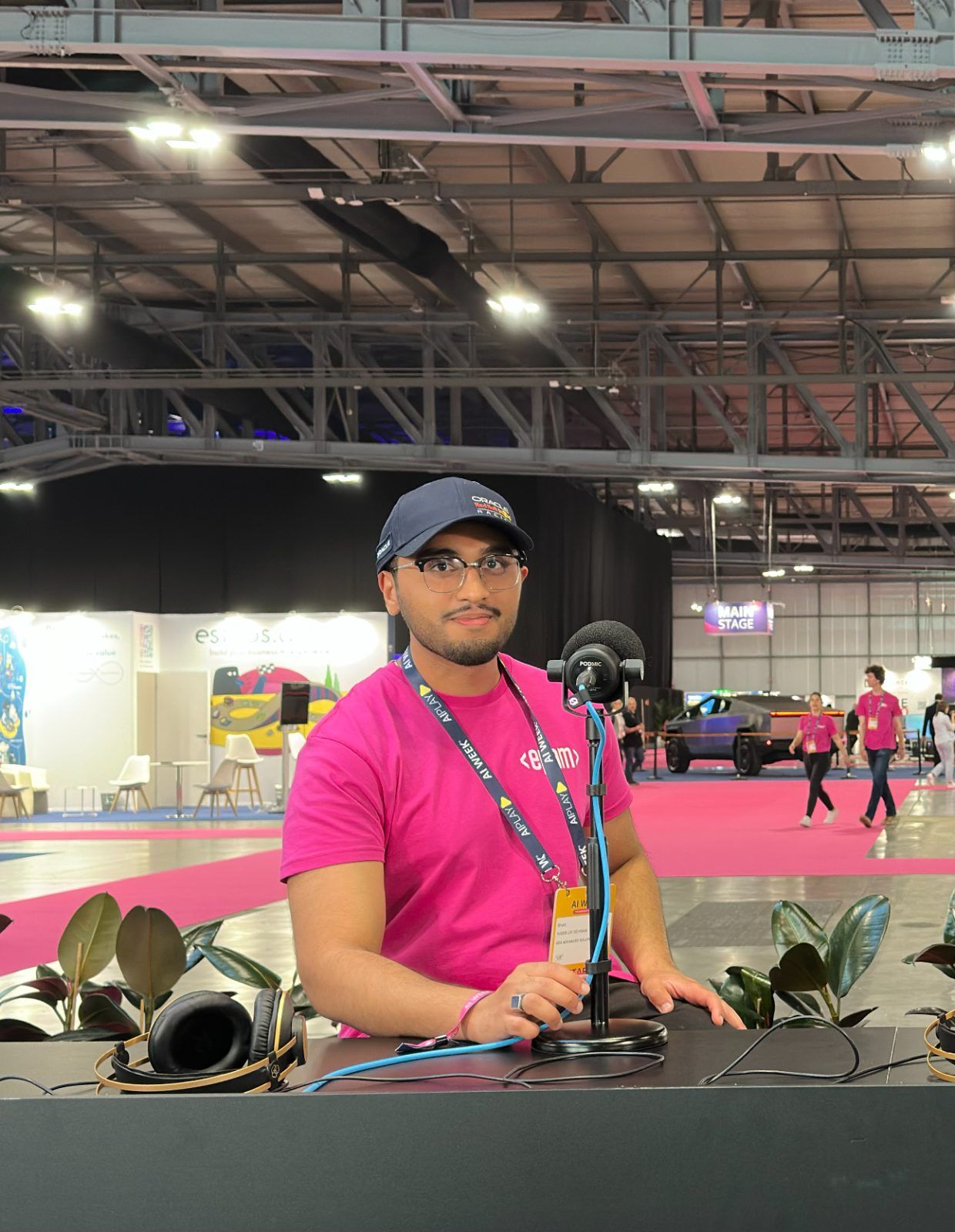 Habib Bhatti at AI Week Milan